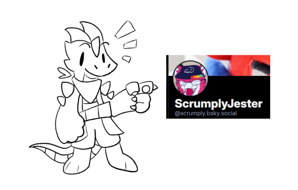 GeneratedClient's tweet image. Hello everyone, 
Just a reminder that I have a 🟦☁️ account. It is a merge of my current furry content and my regular fall guys content of my main account.

I will only post art onto there, due to X&apos;s new TOS. However I will try to remain somewhat active here aswell.