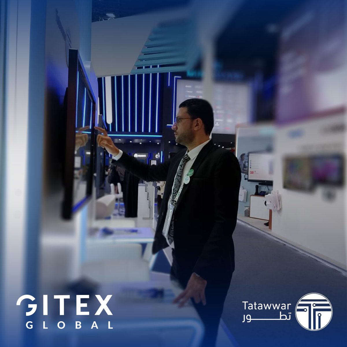 tatawwar's tweet image. We look forward to sharing our innovative solutions with @GITEX_GLOBAL visitors this year🤩🤩.

#GITEXGLOBAL2024 #GPS #TrackingSolutions #Innovation #Business  #SoftwareServices  #tatawwar #GITEX2024