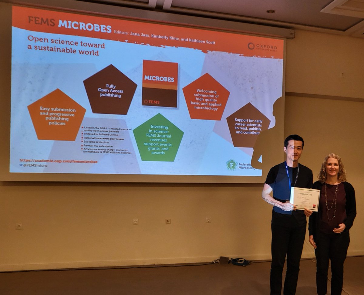 Kimberly Kline π (@kimingeneva) on Twitter photo Congratulations to <a href="/theZhiRen/">Zhi Ren</a> from <a href="/PennDentalMed/">Penn Dental Medicine</a> for winning the <a href="/FEMSMicrobes/">FEMS Microbes</a> best ECR talk award at the 7th International Aegean Conference on Model Hosts! π₯³ He gave a killer talk on Selenomonas sputigena. A very coolπ¦ . Congratulations to <a href="/theZhiRen/">Zhi Ren</a> from <a href="/PennDentalMed/">Penn Dental Medicine</a> for winning the <a href="/FEMSMicrobes/">FEMS Microbes</a> best ECR talk award at the 7th International Aegean Conference on Model Hosts! π₯³ He gave a killer talk on Selenomonas sputigena. A very coolπ¦ .