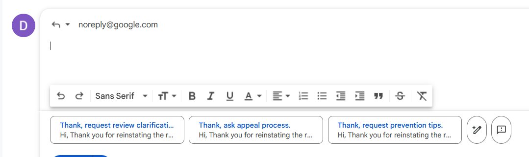 Seeing longer AI Gmail responses. Cool I guess.