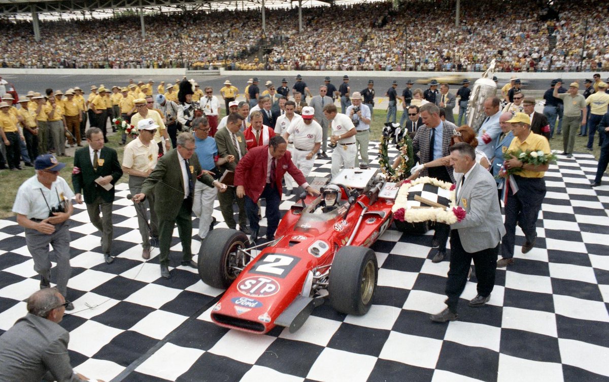 1969 #Indy500 winner <a href="/MarioAndretti/">Mario Andretti</a>