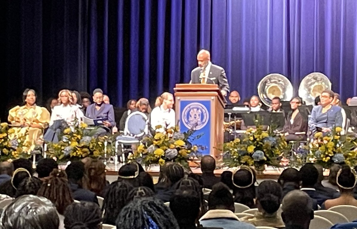 Convocation is a tradition stretching back many generations at #NCAT and a great annual staple of the Greatest Homecoming on Earth™️. 

To all the alumni honorees here for the celebration, welcome home!

#HBCU #AggiePride
