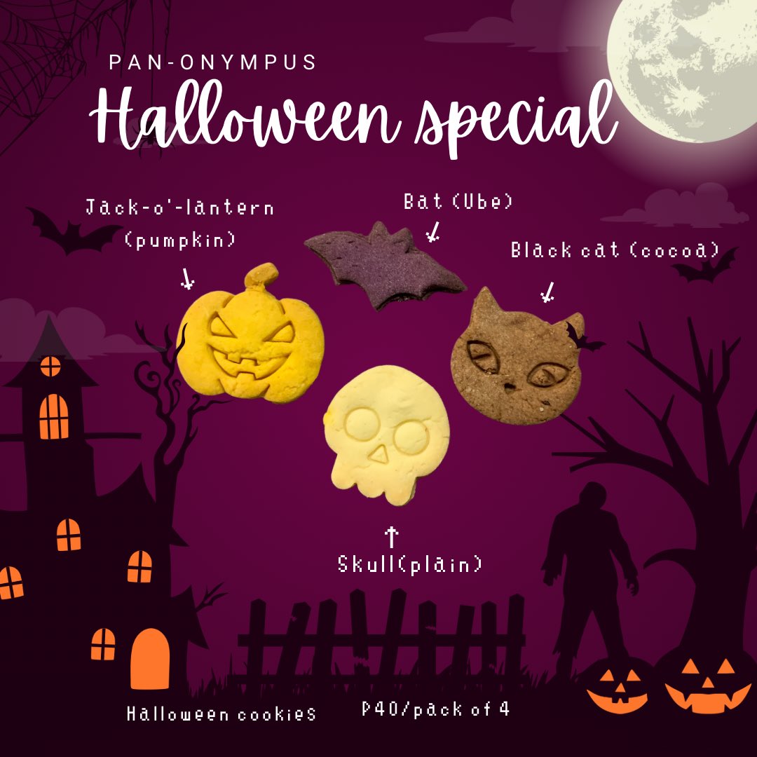 Panonymous_ph's tweet photo. ハロウィンのカップケーキとクッキー、明日から販売開始です！！
ハロウィンパーティーにもってこい！
御予約可能です。 https://t.co/79yz8r8hUB