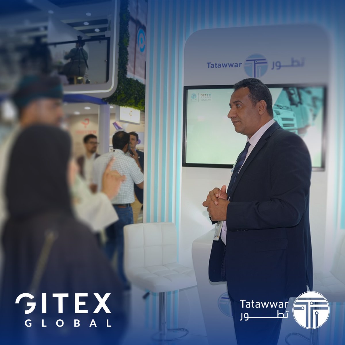tatawwar's tweet image. Our participation in @GITEX_GLOBAL to showcase our latest tech solutions👍👍.

#GITEXGLOBAL2024 #GPS #TrackingSolutions #Innovation #Business  #SoftwareServices  #tatawwarCompany_VehicleTracking #GITEX2024