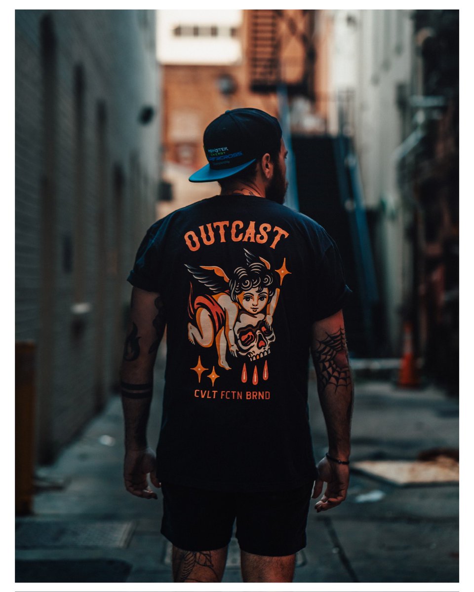 It’s been a minute but we’re back! The new drop “OUTCAST” from my clothing brand <a href="/cvltfctnbrnd/">𝖈𝖛𝖑𝖙 𝖋𝖈𝖙𝖓 𝖇𝖗𝖓𝖉</a> is available now!