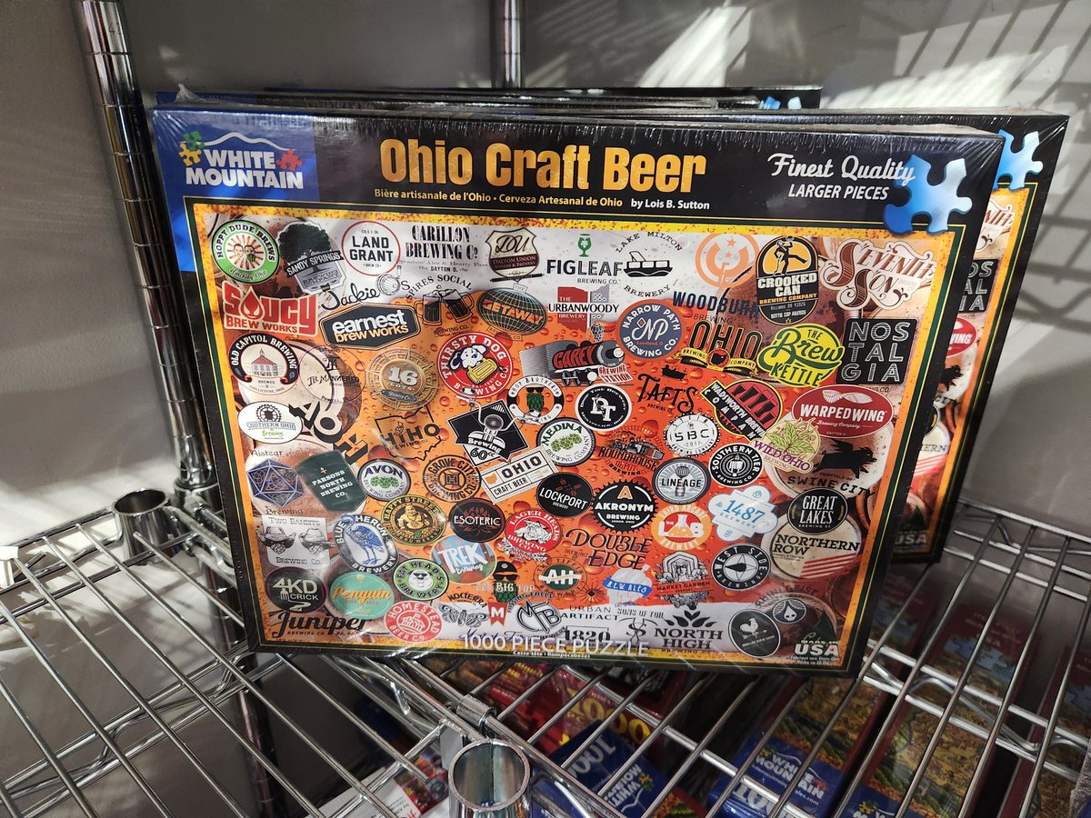 EdWozATC's tweet image. In my travels to the white mountains, stopped at the white mountain puzzle store and saw this puzzle and thought of @NickHoopes_  #travelEd #musEd