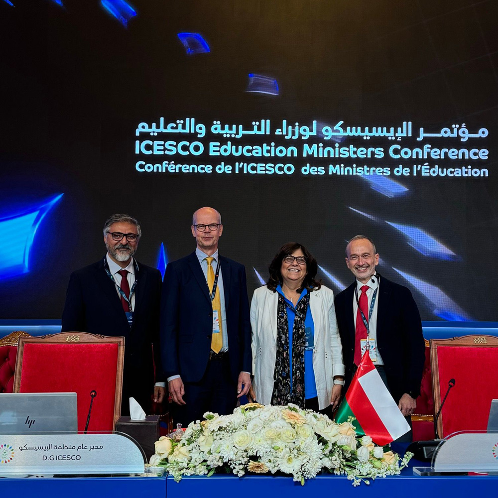 IB DG Olli-Pekka Heinonen recently met with Educational leaders in Oman to reaffirm the IB's commitment to #ICESCO. Read more about how the IB is supporting schools in the area: shorturl.at/TF2TR