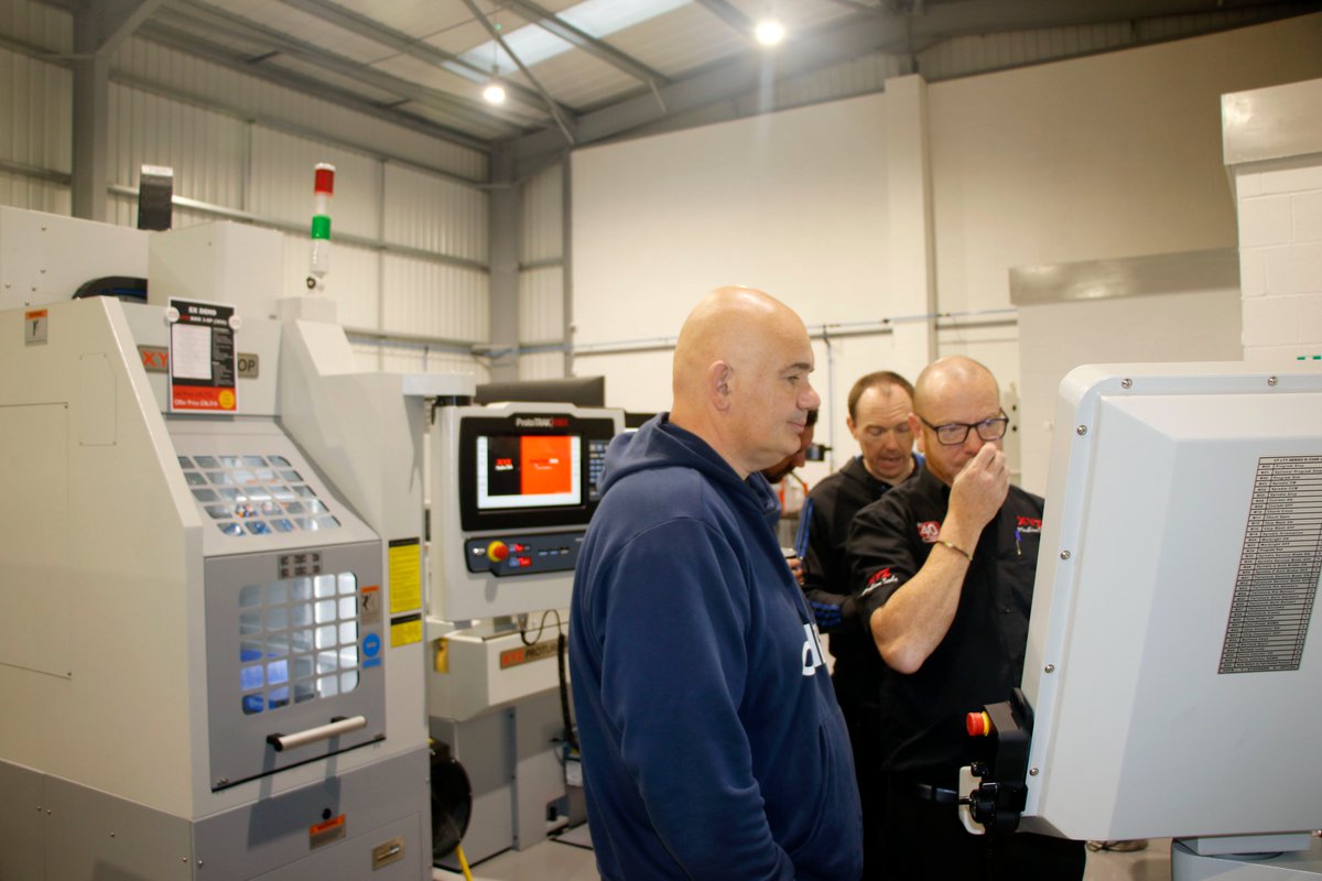 xyzmachinetools's tweet image. Thank you to all who attended the clearance event at our Huddersfield Showroom yesterday, it was a huge success! 

We had a great turnout &amp;amp; nearly all our ex-demo machines were sold, meaning we can make space for new ones!

#XYZMachineTools #ClearanceEvent #ExDemoMachines