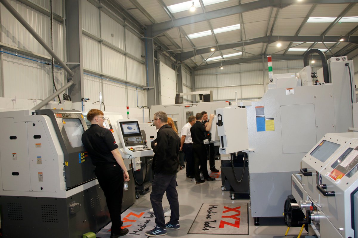 xyzmachinetools's tweet image. Thank you to all who attended the clearance event at our Huddersfield Showroom yesterday, it was a huge success! 

We had a great turnout &amp;amp; nearly all our ex-demo machines were sold, meaning we can make space for new ones!

#XYZMachineTools #ClearanceEvent #ExDemoMachines