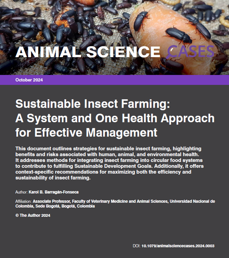 Did you know insect farming 🐛🌱 connects sustainability with the #OneHealth approach?
Excited to share my paper in CABI Animal Science which explore how insect farming benefits human, animal, and environmental health while contributing to the #SDGs 🐝🌍lnkd.in/etnfBejc