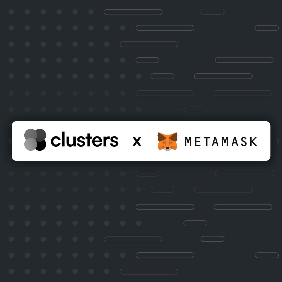 Clusters names are live in MetaMask!