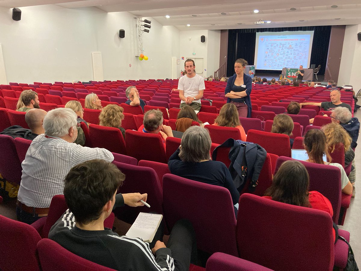🗣 Atelier Jeunes et syndicat au congrès du SNJ à Nancy