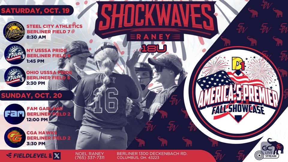 Back on the field this weekend in Columbus with my girls!!
<a href="/TusculumSB/">Tusculum Softball</a> <a href="/ShockwavesRaney/">IN Shockwaves Raney</a>