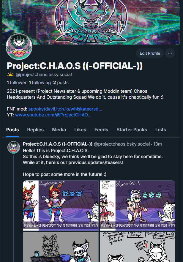 After for sometime, it's done!

As we part ways on this site.
Thank you so much for your love and support for the project, Rest assured we are still working hard. <3

and as we always say:
We do it, cause it's chaotically fun! 
Until then! Unless we bump into each other again. xd