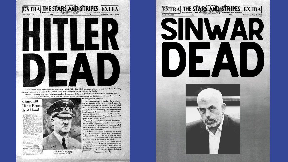 Yahya Sinwar, the mastermind of the deadliest day for Jews since the Holocaust, is dead.