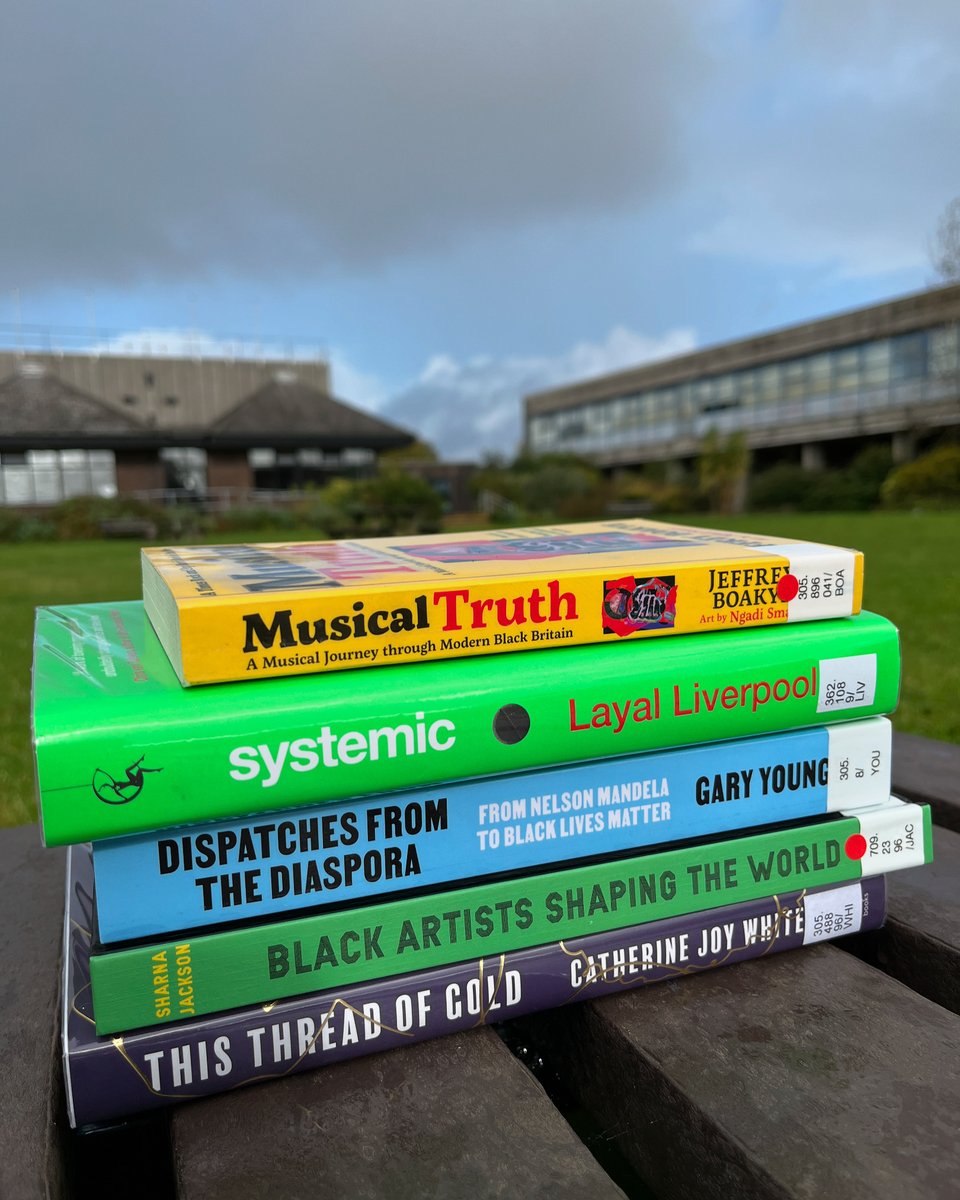 You can find lots of resources from across the Library’s collections for Black History Month. Take a look at our display on the Library ground floor, highlighting the work of Black British authors, or find more titles in our Library curated reading lists - bit.ly/LibraryCurated…