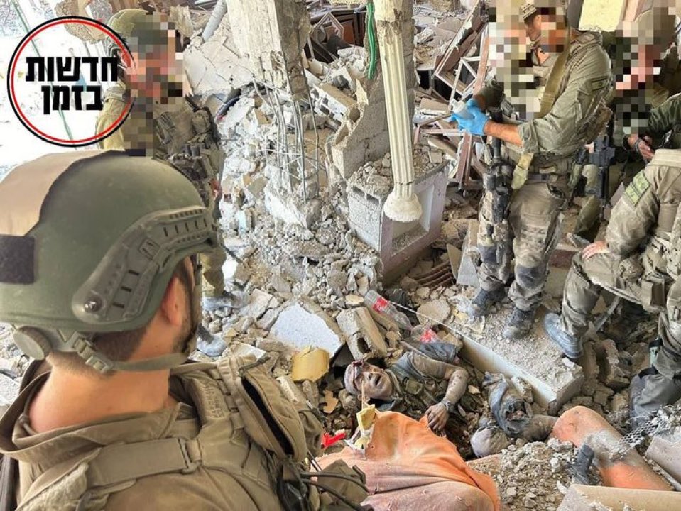 Now is the time for the world demand Hamas surrender, lay down its arms, relinquish power, and free the hostages. 

This war can end now. It’s over.