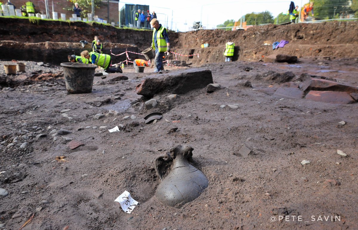 It’s your last chance to visit the current archaeological excavation at the #Carlisle cricket club as it completes its 5 week investigation, guides including myself will be onsite for the final two days after which the area will be backfilled for winter. Please share if possible
