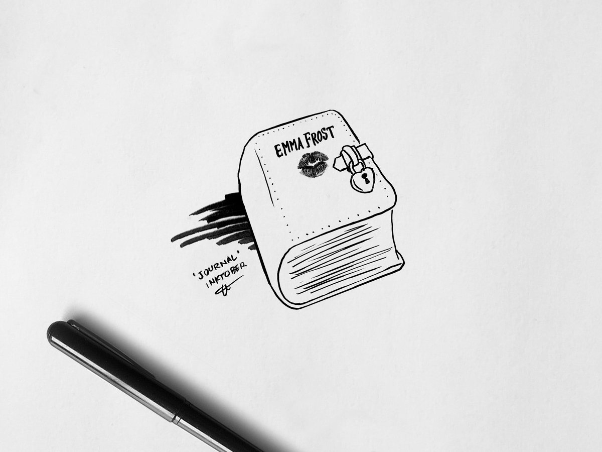 specialstranges's tweet image. INKTOBER ● DAY 17 : JOURNAL / INTIME  
@inktober #Journal #EmmaFrost #inktober #marvelcomics #comics #inktober2024 #comicstober #xmen #xmentober #inktoberJournal