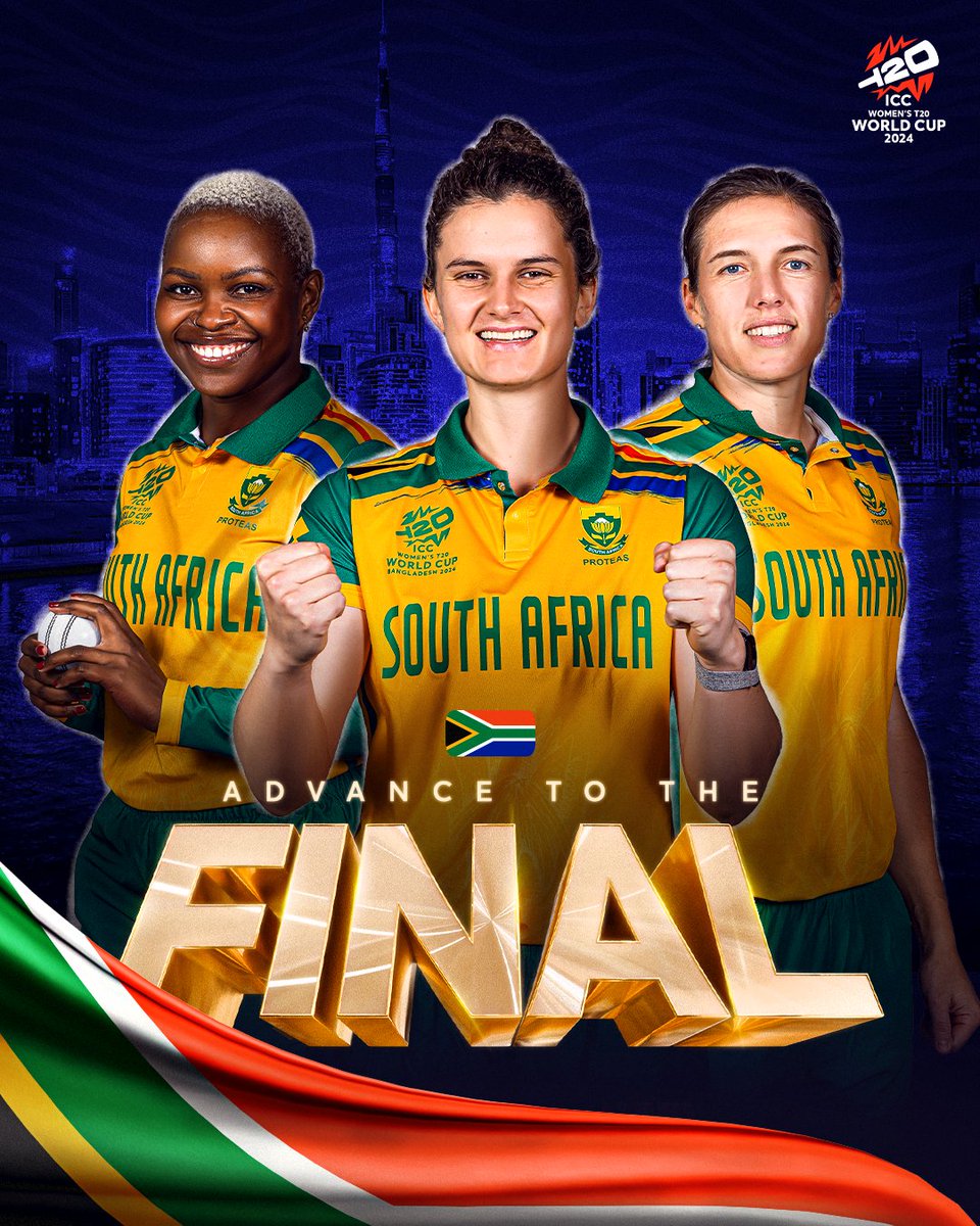 02Mahesh's tweet image. #AUSvSA
Will South Africa Women be able to do that South Africa Men have not been able to do so far.....?
SA women&apos;s into the Final..... 🔥 
#AUSvSA