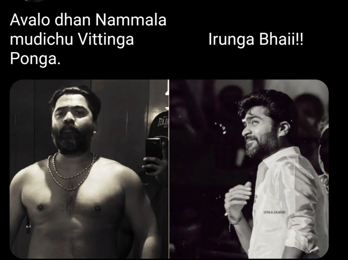 TamilaninCinema's tweet photo. Irung Bhai 💥💥 #SilambarasanTR 
@SilambarasanTR_ https://t.co/CLVr9nePWK