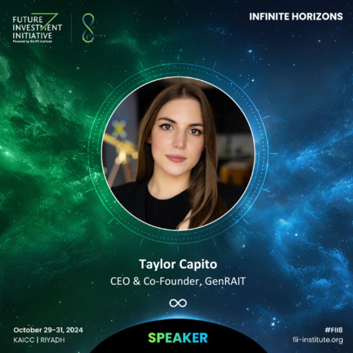 I’m thrilled to share that I’ll be speaking at the #FII8 conference in Riyadh, hosted by the FII Institute from Oct 29-31, 2024. Together, under the theme “Infinite Horizons: Investing Today, Shaping Tomorrow,” we’ll dive into important conversations that will help us tackle some