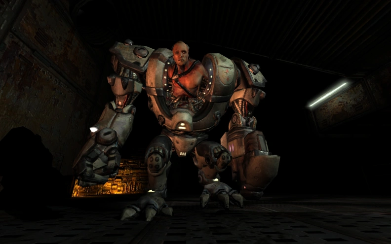 Cap_Muscovy's tweet photo. @OOCCouchGags Cyborg Bart reminds me of Stroggified Voss (Lieutenant Scott Voss) from Quake 4 https://t.co/RJHkjuHDns