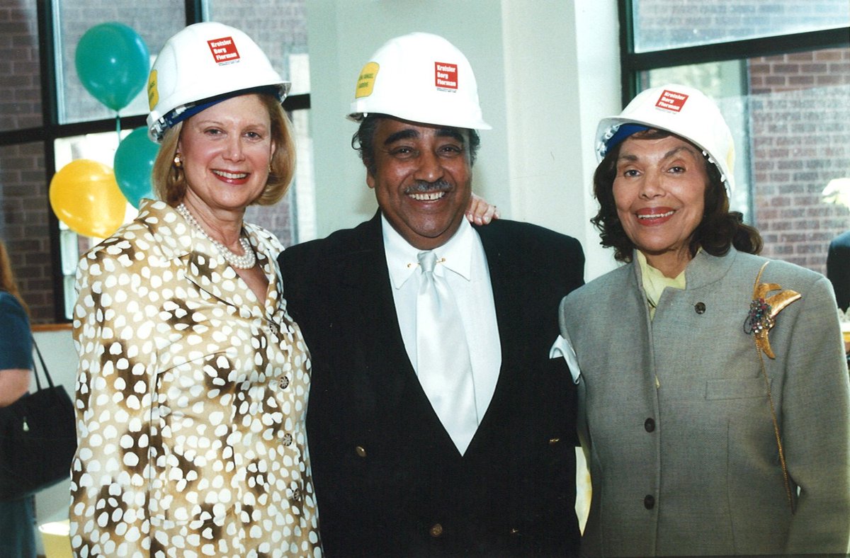 We mourn the passing of Alma Rangel, at right, our highly dedicated long-term Vice Chairman of our Board of Directors &amp; beloved friend.She was a driving force behind the planning, development and administration of numerous buildings and programs, especially Alma Rangel Gardens.