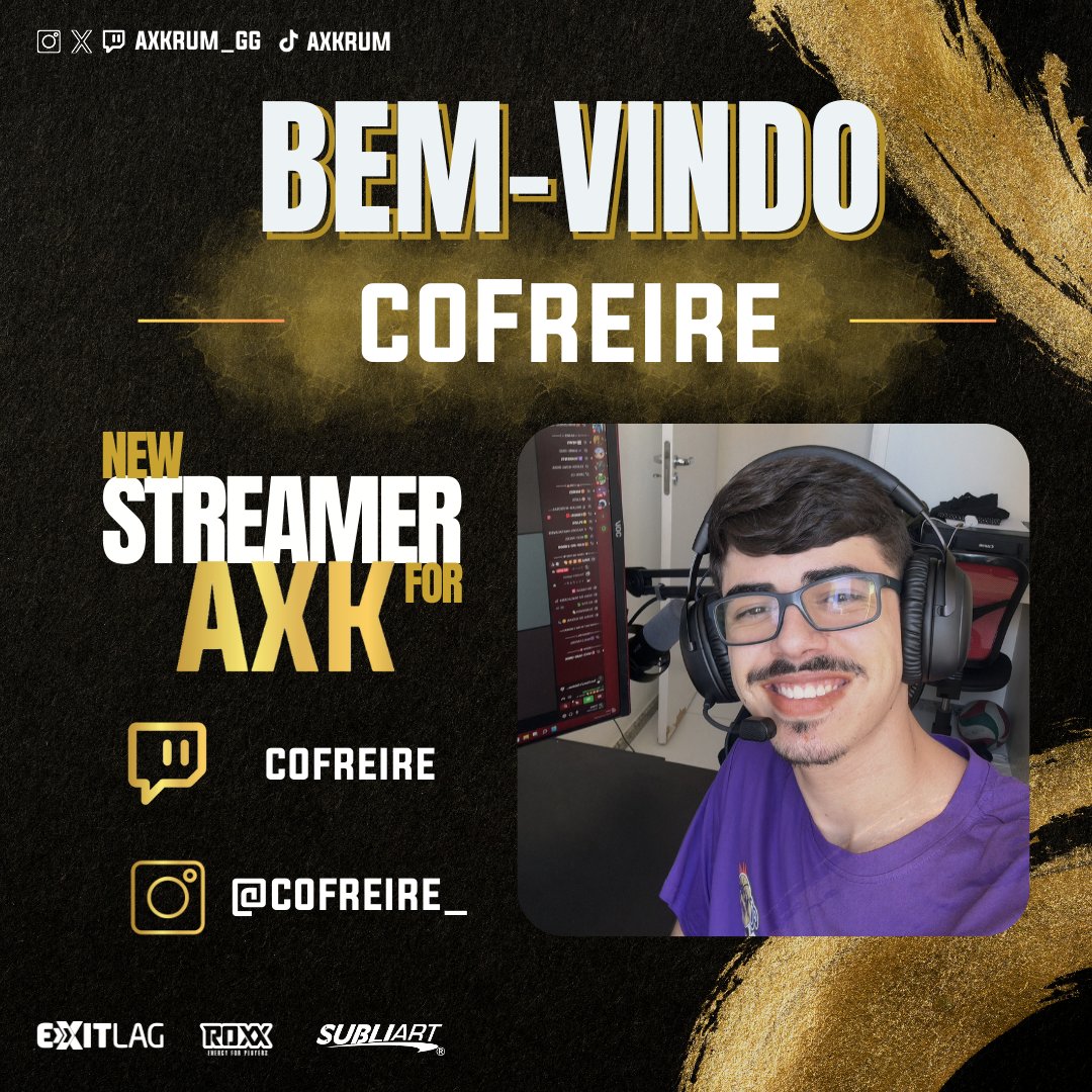 axkrum_gg's tweet photo. 💥 Tem novidade na área! 💥
Estamos felizes em anunciar que o @coFreire_  é o mais novo reforço da AXK! Ele chega prometendo muita bala e jogadas insanas pra vocês! 🔥
Se liga, porque o cara veio pra destruir! 🚀

#GoAXK🐲 https://t.co/SPAAbaOSqk