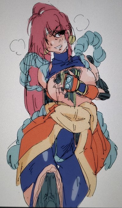 ブラッドベリーさんのラフです 