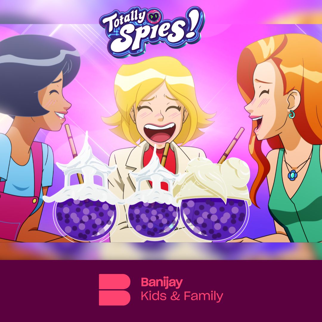 Warner Bros. Discovery Asia-Pacific acquires Totally Spies! season seven!💚💛❤️

The seventh series of the iconic animated franchise will air on Warner Bros. Discovery platforms across Southeast Asia &amp; South Korea, including Cartoon Network.
#Newsflash #TotallySpies #WeAreBanijay