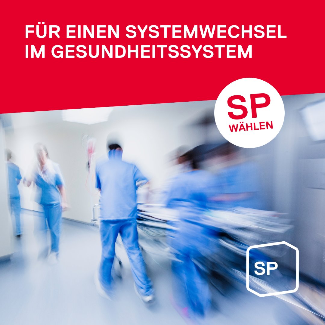 Die SP Aargau fordert eine Neuausrichtung der Gesundheitsversorgung – weg von profitorientierten Strukturen, hin zu einem auf dem Verfassungsauftrag basierenden System, in dem der Mensch im Mittelpunkt steht. sp-aargau.ch/2024/10/16/sp-…