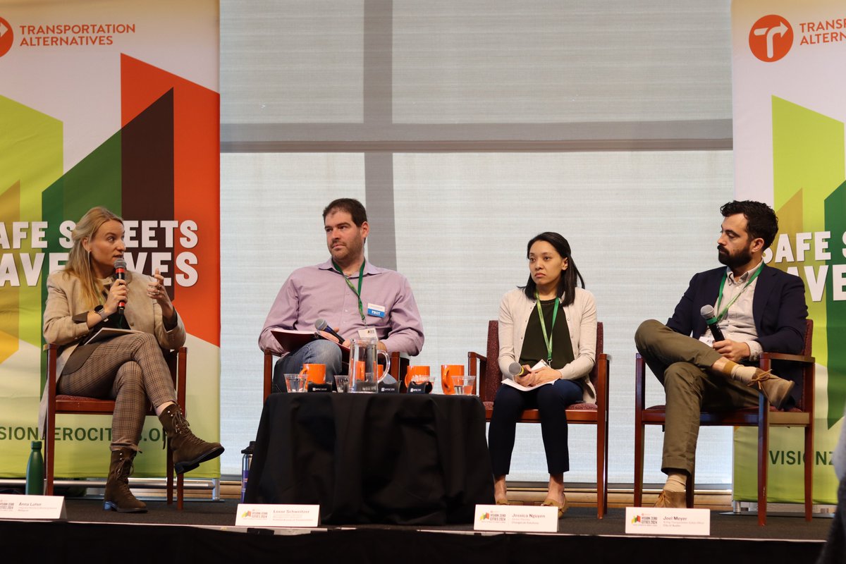 TransAlt's tweet photo. Your city adopted Vision Zero…now what?
We are talking about best practices for implementing Vision Zero, avoiding common pitfalls, and securing funding to make our streets safer.
#VisionZeroCities https://t.co/L9pR68HTIR