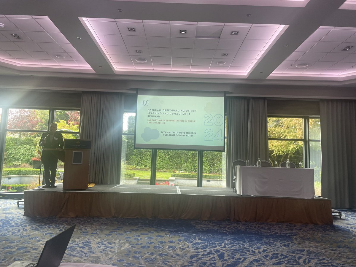 BernardGloster's tweet photo. Delighted to open our @HSELive National Safeguarding conference this week with our REO @HSEDubMidlands Kate Killeen White. Great progress but an enormous agenda still to be closed out . #Care #Culture #Governance Great to have @AmandaC62359371 Chief Social Worker leading org wide response now. Thanks @TimHanly & team for great organisation. @DonnellyStephen @AnneRabbitte @MaryButlerTD @safeguardingire @roinnslainte @dcediy