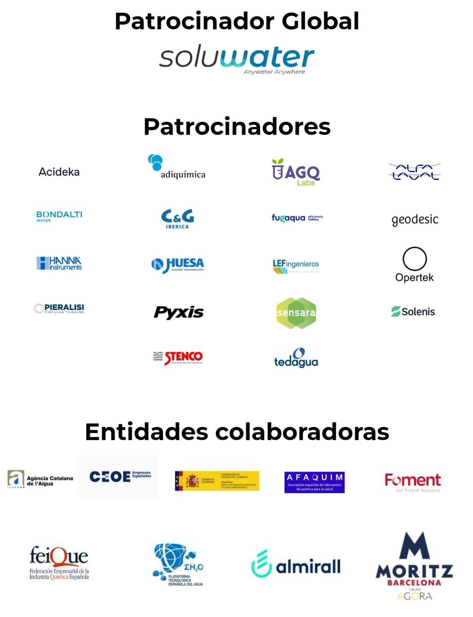 industriambient's tweet image. ¡No te pierdas el II Congreso #IberAqua 2024 en Barcelona el 13 de noviembre!

Descubre el programa completo y las mesas técnicas y de debate de Iberaqua 2024.

 Organizado por Tecnoaqua, IndustriAmbiente y Aqua España clave para debatir y aprender sobre la optimización del agua…