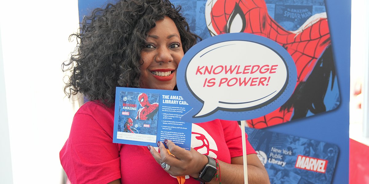 If you're going to New York Comic Con, stop by NYPL's table on October 17 to meet the team, sign up for a library card, and get a free copy of Mike Curato's 'Flamer,' our latest Teen Banned Book Club pick—while supplies last! #NYCC on.nypl.org/401Tnmw