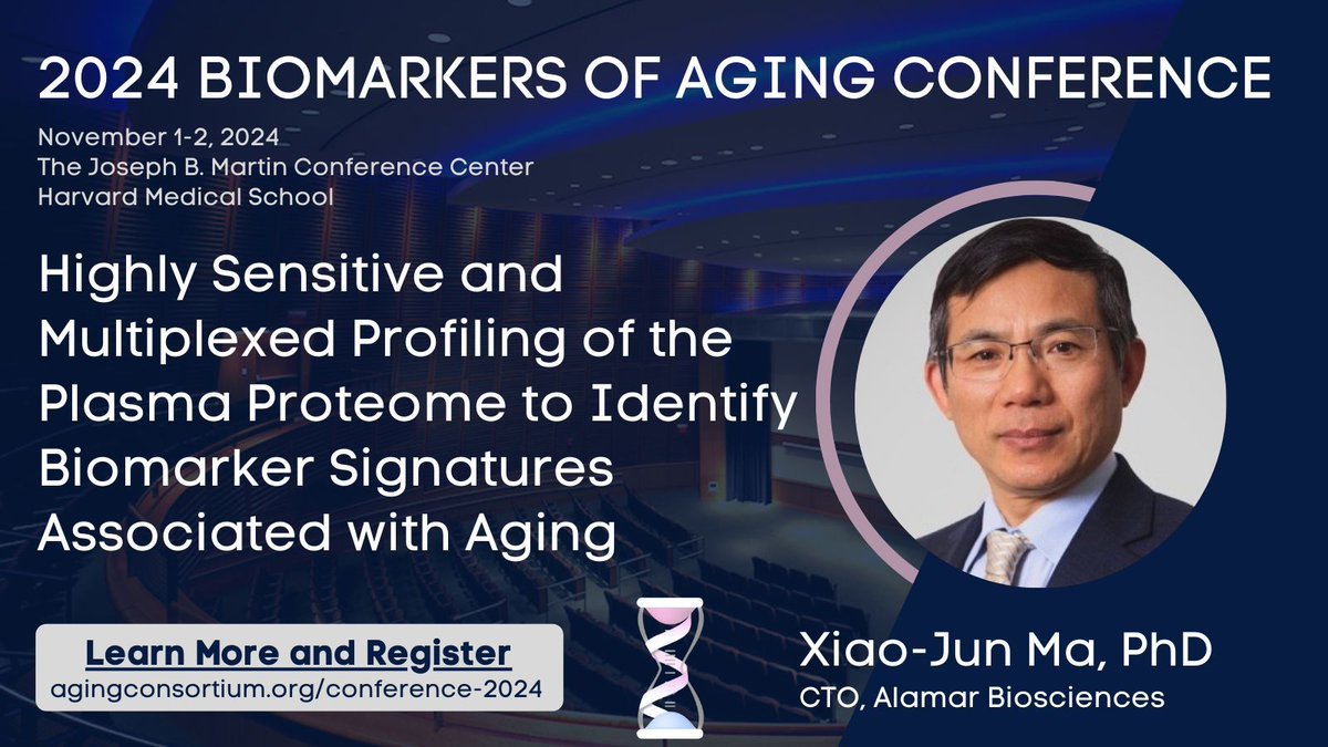 Biomarkers of Aging Consortium tweet media