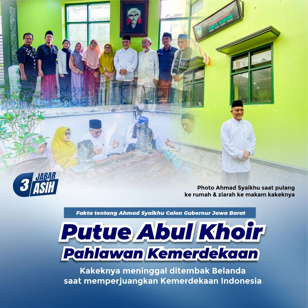 ApipHeni's tweet photo. Dengan memegang prinsip kejujuran dan integritas, oposisi konstruktif membangun kepercayaan dalam proses politik.
Syaikhu Jabar ASIH  #SyaikhuTokohDemokrasi https://t.co/sP8UeSCkTw
