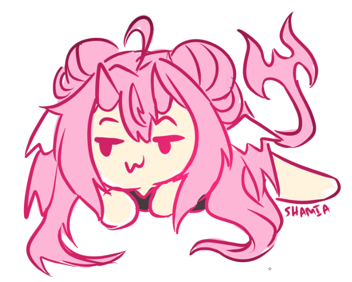 ShamiaLive's tweet photo. Okay Twitter this is the quality of art you get from me now >:3  I only post the goods(tm) on social medias that don't AI steal my art
😛👿
ps this has still been shielded 🛡️
#NoAIArt #artiststrike https://t.co/0nYZoiGapk