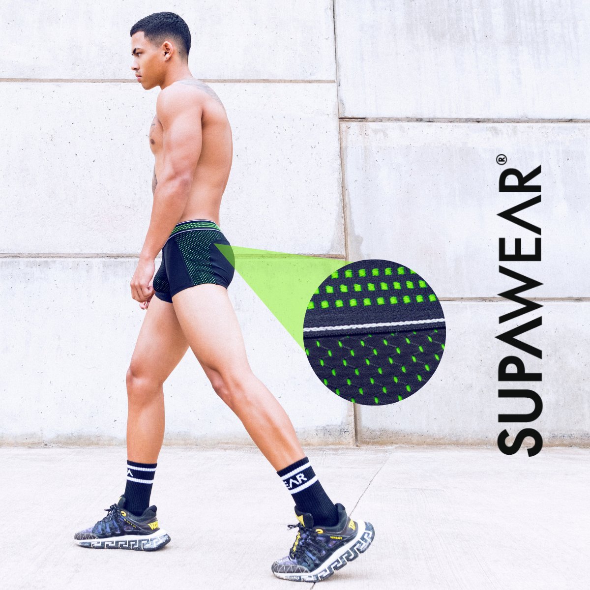 VoclaUnderwear's tweet photo. SUPAWEAR NEON MESH! 
#supawear #mensunderwear #malemodel #maninpants #itsabouttheman #pouchunderwear #malephotography #comfyundies #modelinunderwear #danielglezruiz #etevezbrand #adriancmartin #aussiebum #diversity #humanity #hero #colour #peace #cheeky #jockstrap #whip #shameles https://t.co/ihqjnAok93