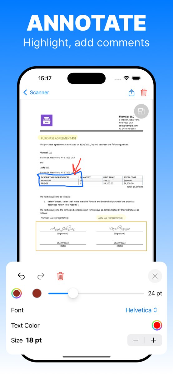 ScanPDFApp's tweet image. 📢 Introducing Scanner App – Your Ultimate PDF Scanner for iOS! 📱✨

Effortlessly scan, convert, and organize your documents with just a few taps.📝🔍

👉 Download now on the App Store: apps.apple.com/us/app/scanner…

#PDFScanner #Productivity #iOSApps #AppLaunch #DocumentManagement