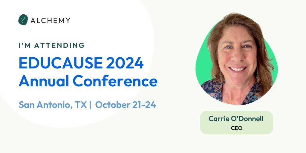 I'll be in San Antonio next week for <a href="/educause/">EDUCAUSE</a>'s Annual Conference! I hope to see some of you there. If you're attending or will be in the area, we should meet up and chat! #EDU24