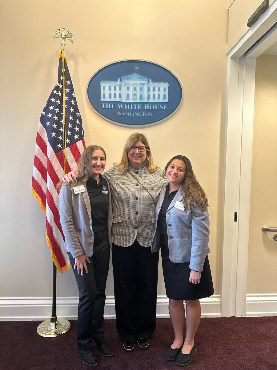 We are so proud of Beth Cerrone, Kaylee Crouthamel, and Sienna Arellano! They recently participated on a panel discussion at the White House in Washington DC and presented about the incredible Cybersecurity work that they are doing. #StVrainStorm <a href="/SVVSD/">St. Vrain Valley Schools</a> <a href="/SVVSDsupt/">Jackie Kapushion, Ed.D.</a> @SVVSDdeputy