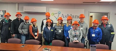 OhioChemistry's tweet photo. Last night, our #TIEConference attendees got an exclusive look inside @AshlandInc's operations. Bringing real-world science to the classroom starts here! π§ͺπ¦Ί#ChemistryInAction https://t.co/0tYFodEsn7