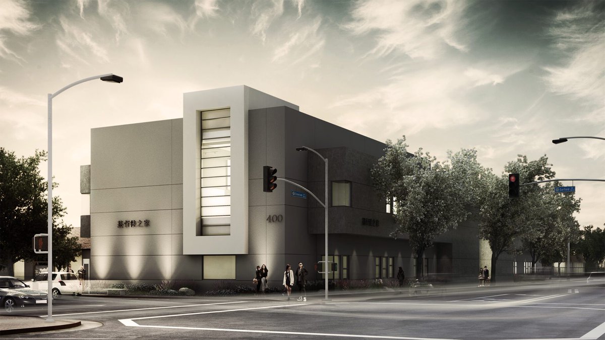 Alloi's tweet photo. Pictured is our "Church of Light" commercial project, where we partnered with a local Chinese community in Monterey Park to design a new ground up building, accommodating their growing community.

To learn more about our design practice, visit https://t.co/aNp1tefG3z https://t.co/Z0CWjQt0zX