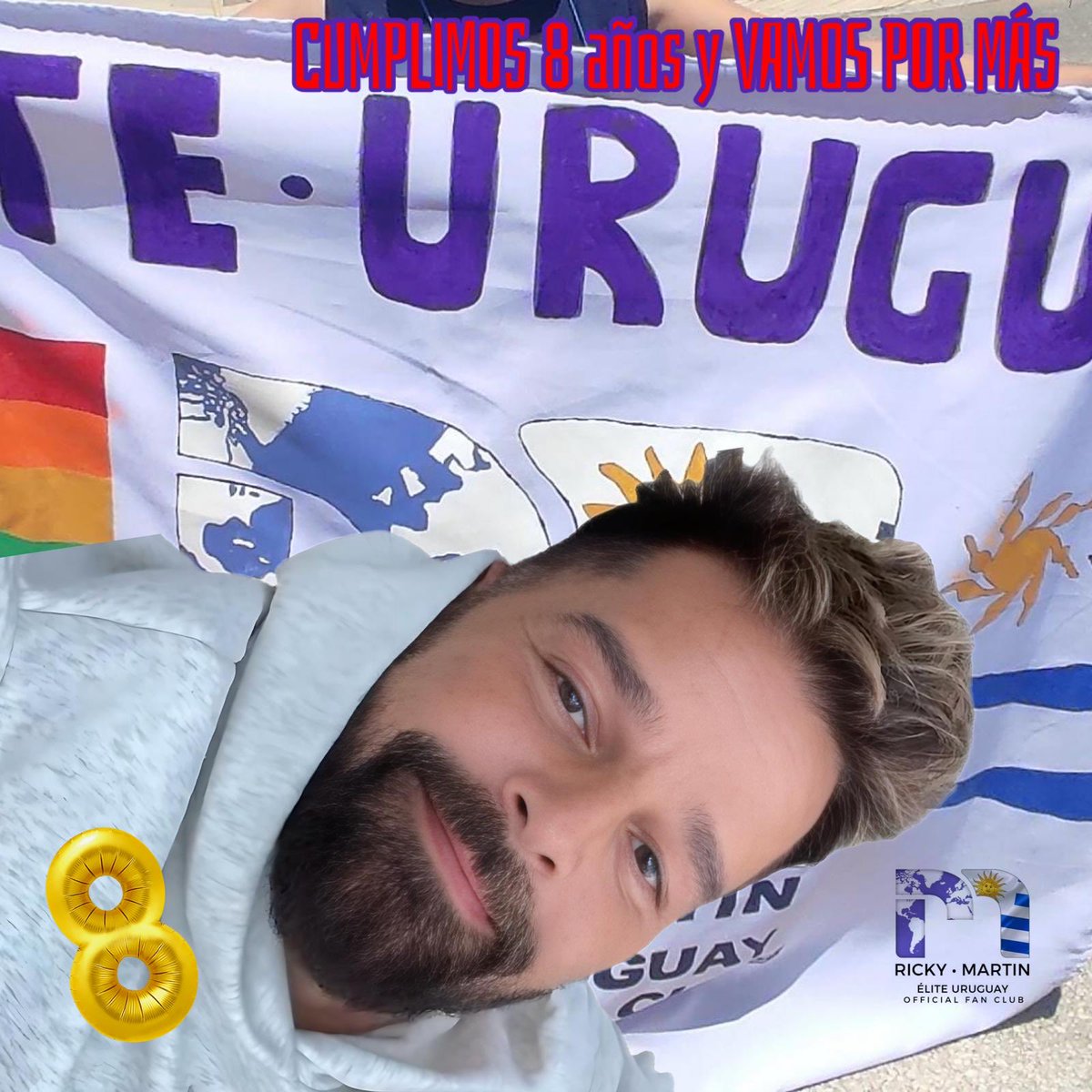 Hoy estamos de festejo! 🎉 Cumplimos 8 años como club oficial, y lo queremos celebrar con ustedes! 💜 Gracias por estar siempre ahí, del otro lado. Con un corazoncito o un comentario, lo valoramos mucho 🥹💜🎉