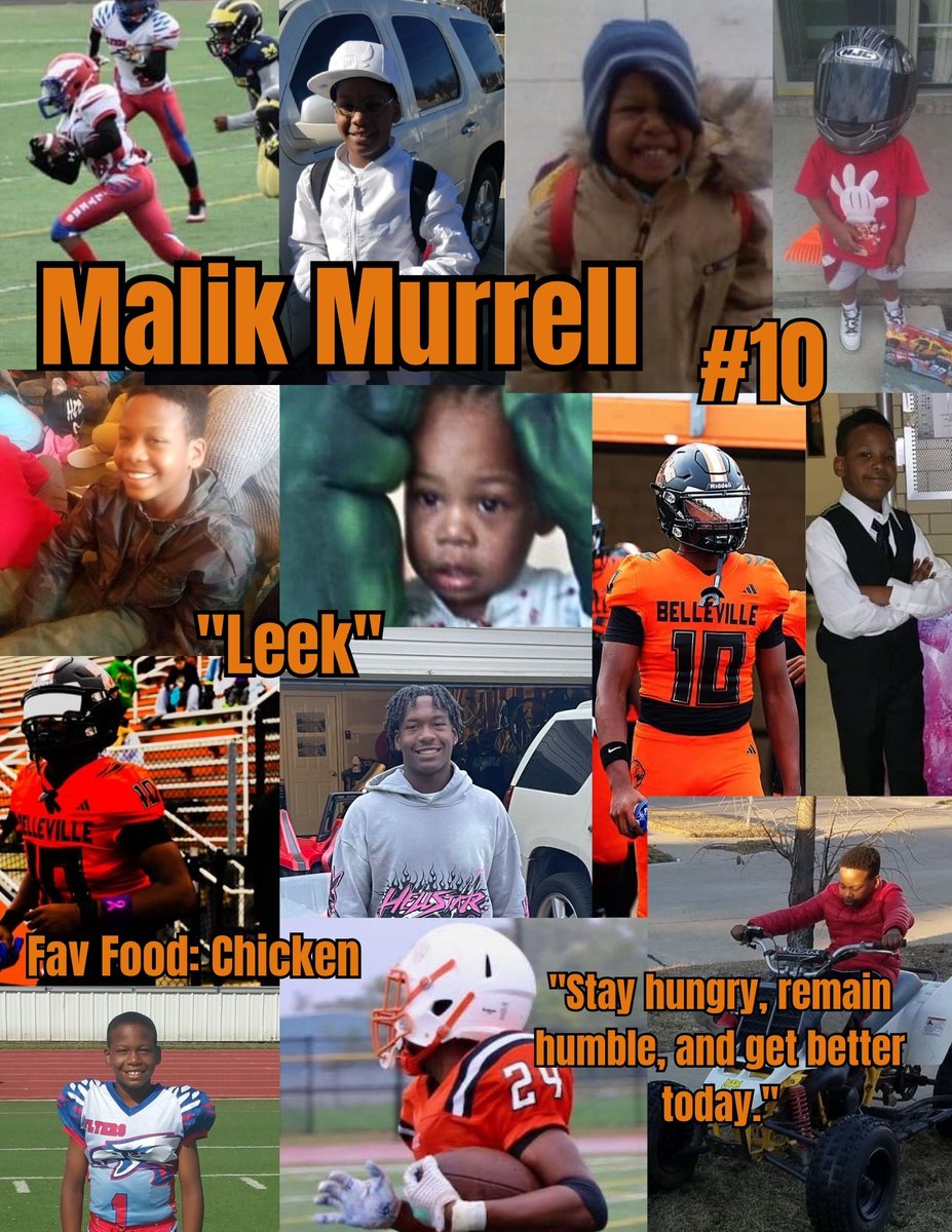 Next Up on Our Senior Spotlight...

Senior, #10 Malik Murrell