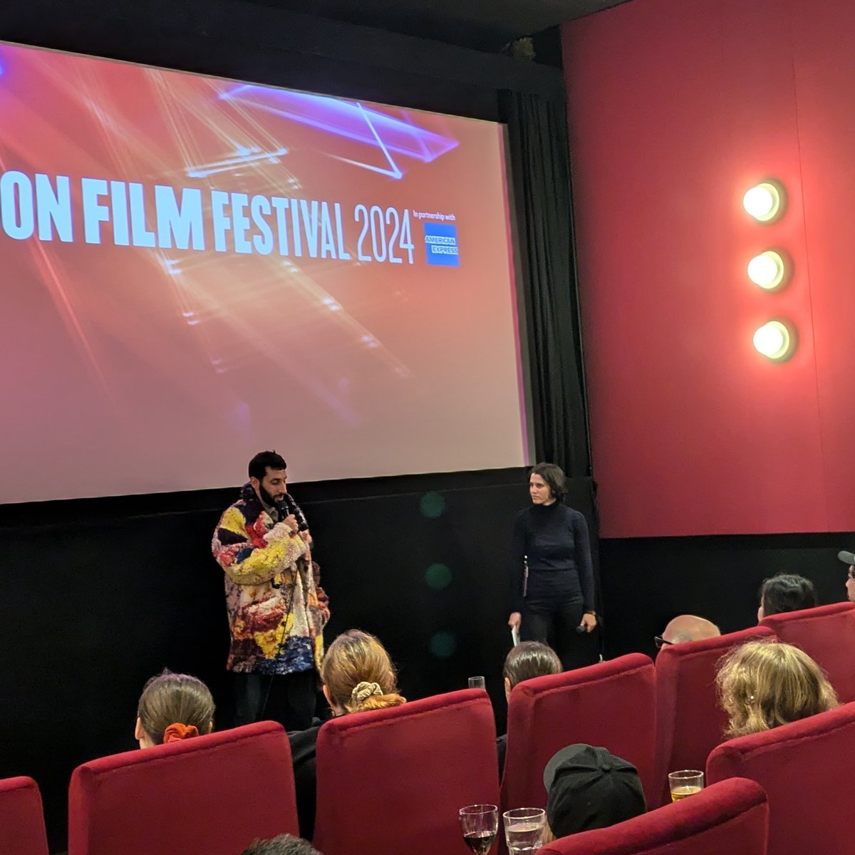 CurzonFilm's tweet image. Last night we were joined by the filmmakers and cast members of the vibrant queer romance LAYLA for the film's LFF premiere at @CurzonSoho. The film is coming to cinemas on 22 November. #LFF