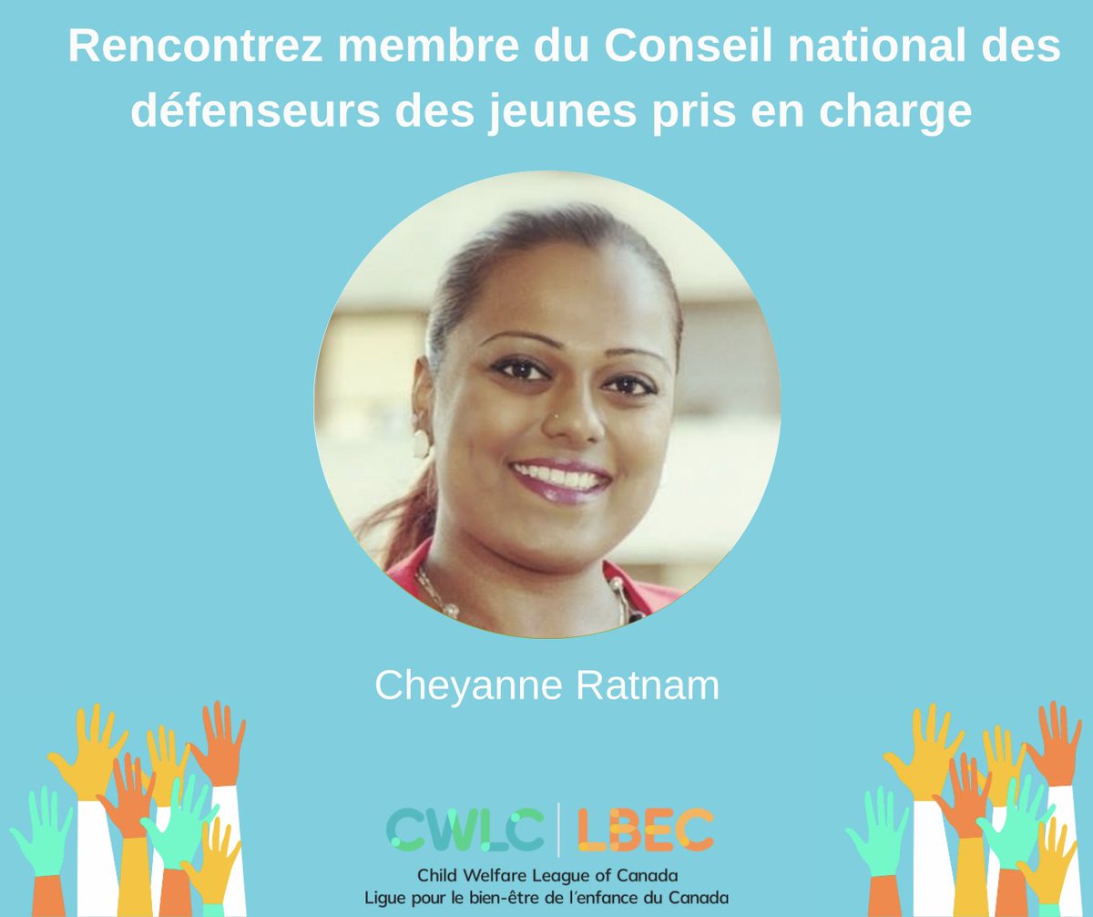 Intro <a href="/CheyRatnam/">Cheyanne Ratnam | She/Her</a> membre du Conseil national ! Cofondatrice/PDG <a href="/ChildCoalition/">Ontario Children's Advancement Coalition</a>, elle a contribué à la mise en œuvre du programme À vos marques, prêts, partez en #ontario pour les jeunes pris en charge . 

bio complète ➡️  loom.ly/yJVacCU 

#SoutenirJeunesPlacés #onpoli