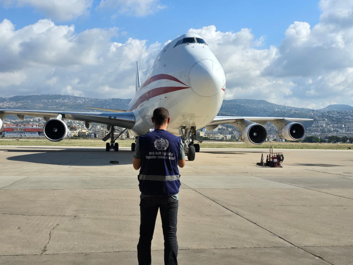 Tedros Adhanom Ghebreyesus (@drtedros) on Twitter photo A fifth plane with <a href="/WHO/">World Health Organization (WHO)</a> medical supplies arrived in Beirut, #Lebanon, today, with enough to treat 200,000 people with trauma and chronic diseases, as well as childhood illnesses and severe acute malnutrition
We thank HH <a href="/MohamedBinZayed/">محمد بن زايد</a> and HH <a href="/ABZayed/">عبدالله بن زايد</a> for helping us make this A fifth plane with <a href="/WHO/">World Health Organization (WHO)</a> medical supplies arrived in Beirut, #Lebanon, today, with enough to treat 200,000 people with trauma and chronic diseases, as well as childhood illnesses and severe acute malnutrition
We thank HH <a href="/MohamedBinZayed/">محمد بن زايد</a> and HH <a href="/ABZayed/">عبدالله بن زايد</a> for helping us make this